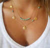 Gold Multilayer Tassels