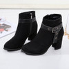 Women Fashion Classic Ankle Boots  Round Head Boots Thick Bottom Martin Boots Women Fashion Classic Ankle Boots  Round Head Boots Thick Bottom Martin Boots