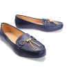 Top Front Gold Knotted Tassel Loafers