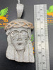 Jesus 3D White & Rose Custom pendant