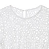 Mommy and Me White eyelet lace summer Dress