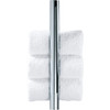 DWBA Chrome Guest Towel Holder Vertical Towel Rack, Hanger for Bathroom