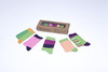 Womens 5-Pair Colorful Crew Socks - 6039