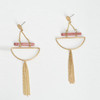 Tassel Geometric Shape Dangle Drop Earrings
