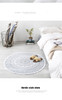 Morocco Handmade Round Carpet Rug