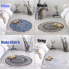 Morocco Handmade Round Carpet Rug