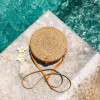Raissa Woven Rattan Circle Bag