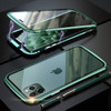 Armor Metal Frame Magnetic Case For iPhone 11 Pro Max Case Double Tempered Glass Full Cover for iPhone 11 Pro Max 2019 Funda