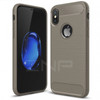 Carbon Fiber Soft TPU Anti-knock Cover Case for iPhone X/ 8/ 8 Plus/ 7/ 7 Plus/ 6/ 6s Plus
