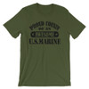 Proud Cousin of an Awesome US Marine Unisex short sleeve t-shirt