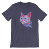 Eclectic cat Unisex short sleeve t-shirt