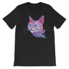 Eclectic cat Unisex short sleeve t-shirt