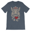 Lion Hearted Unisex short sleeve t-shirt