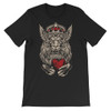 Lion Hearted Unisex short sleeve t-shirt