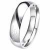 Heart Wedding Band