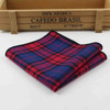 Men's 100% Cotton Handkerchief Scarves Vintage Plaid