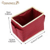 Home Cosmetic Storage Box With 8 Pockets Desktop Organizer