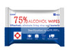 (10packs)75% Disposable Alcohol Wipes (Effectively eliminate living virus and bacteria)