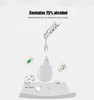 (10packs)75% Disposable Alcohol Wipes (Effectively eliminate living virus and bacteria)