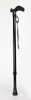 Palm Shape Aluminium Telescopic Walking Stick(Single Leg)