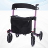 Thick Backrest Aluminium Rollator(Purple)
