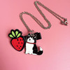 Husky Pendant Key Chain, Necklace, Brooch, or Bracelet