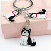 Husky Pendant Key Chain, Necklace, Brooch, or Bracelet