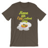 Retro Have an Egg-cellent day Short-Sleeve Unisex T-Shirt