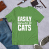 Easily Distracted By Cat T-Shirt