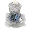 Pet dog Wedding dress
