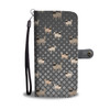Pug Phone Case Wallet - Grey