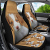 Brittany Spaniel Car Seat Cover (Set of 2)