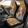 Brittany Spaniel Car Seat Cover (Set of 2)