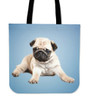 Pug Cotton Tote Bag