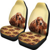 Cocker Spaniel Car Seat Cover (Set of 2)