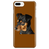 Pinscher Phone Case - Brown