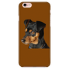 Pinscher Phone Case - Brown