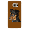 Pinscher Phone Case - Brown
