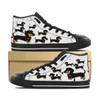 DACHSHUND KIDS CANVAS SHOES
