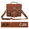 Mini Leather Satchel - Messenger Bag - Handbag