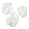 Healing Rock Crystal Clear Quartz Cluster Mineral Geode Druzy Specimen