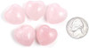 Natural Healing Crystal Rose Quartz Heart Love Worry