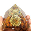 7 Chakra Orgone Energy Generator Pyramid for Vastu Correction Orgonite Pyramids