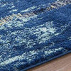 Polyester Yarn 3D Printed Vintage Persian Carpet with Anti Slip Backing for Bedroom/Living Area/Home (4X 5 ft, Multicolour)