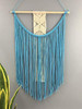 Boho Handmade Macrame Wall Hanging Bedroom Tapestry,15.7 x 27.5 Inches,