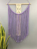 Boho Handmade Macrame Wall Hanging Bedroom Tapestry,15.7 x 27.5 Inches,