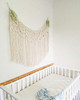 Macrame Wall Hanging Curtain Fringe Garland Banner Boho Wall Decor