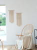 2 Pcs Macrame Wall Hanging Decor Woven Wall Art Macrame