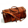 Douglas Brown Leather Duffel Weekender Bag Douglas Brown Leather Duffel Weekender Bag
