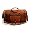 Douglas Brown Leather Duffel Weekender Bag Douglas Brown Leather Duffel Weekender Bag